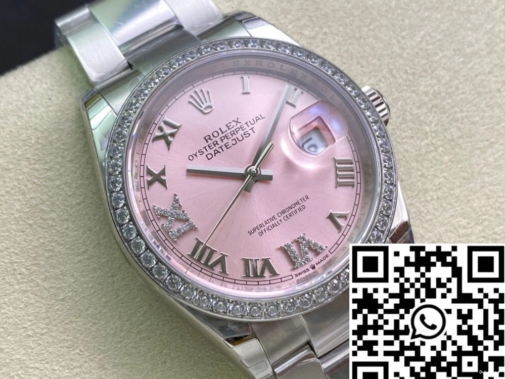 Dial Datejust Factory EW Diamond-set Rolex M126284RBR-0024 0122